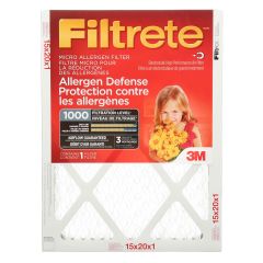 Micro Allergen Filter - 1" x 15" x 20"