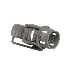 Push-In Connector - 1/2" - Grey - 5/Pkg