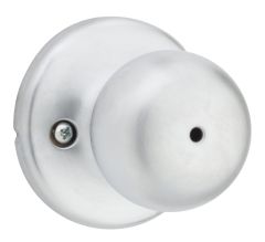 Fairfax door knob - Satin chrome - Private