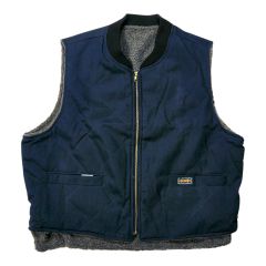 Veste doublée de simili-mouton, marine, grandeur Grand