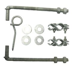 Farm gate fittings set