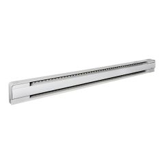 Plinthe électrique, Brava, 1 250 W, blanc, 57 1/4" x 5 ¾" x 2,56"