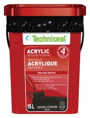 Protecteur acrylique pour asphalte, noir, 15 l, 60 m²