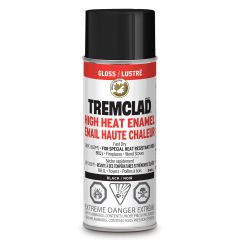 High Heat Enamel Spray Paint - Gloss - Black - 340 g