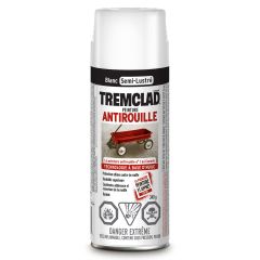 Oil Based Rust Paint Aerosol Spray - Semi-Gloss - White - 340 g