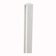 PVC Finishing Trim Moulding - White - 1 1/4" x 3/4" x 98"