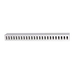 Shower Curb - 4 1/2" x 6" x 48" - White