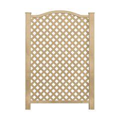 Utility Lattice Screen - Wicker - 32.29" x 45.8"