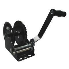 Hand Winch - One Speed - Black enamel - 1200 lb