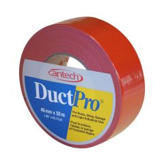 Ruban de toile Duct Pro, rouge, 48 mm x 55 m