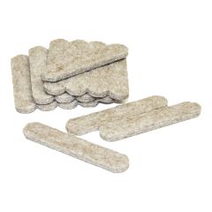 ECO FELTAC - Beige Strip Felt Pads