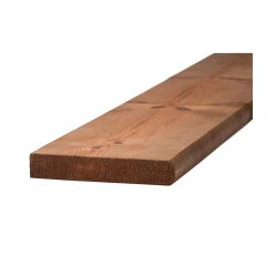 Marche en bois traité brun, 36"