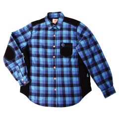 Check Shirt - Blue - Size Large