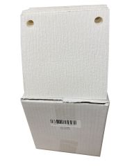 Filter paper - White - 400/Pkg - 10"