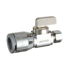 Straight ball valve