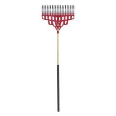 Multi-purpose lawn rake, 20 Tines