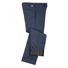 Pantalon doublé piqué, marine, grandeur 34/33