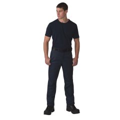 Pantalon doublé piqué, marine, grandeur 36/33