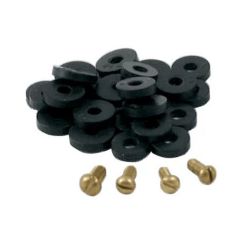 Flat washer and screw