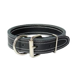 Double Collar - Black - 1 1/2" x 20"