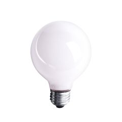 Ampoule vanité, G25, incandescente, blanc, 60 W