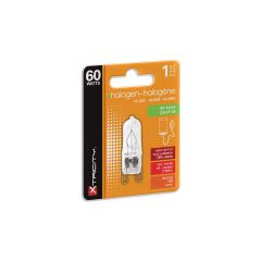 Ampoule halogène, T4 JCD, blanc doux, 60 W