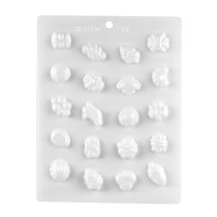 Candy mold - White - Assorted - 20/Pkg