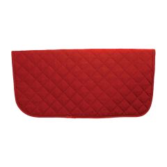 Saddle Cloth - Red - 30" x 30"