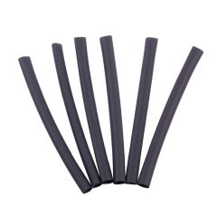 Heat Shrink Tubing - 1/4" - 1/8" x 5" - 6/Pkg