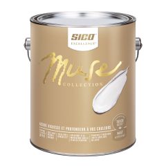 Peinture SICO Muse, mat atténué, base 1, 3.78 l