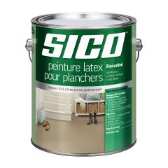 Peinture SICO pour planchers, Satiné, Gris, 3.78 l