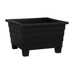 Futura Square Pot - 16" x 10"- Black