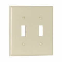 Toggle Switch Wall Plate - Ivory