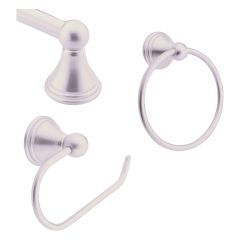 Preston Bathroom Accessories  - Brushed Nickel