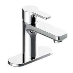 Robinet de lavabo Torréo Modern, 1 manette, chrome poli, entraxe de 4"