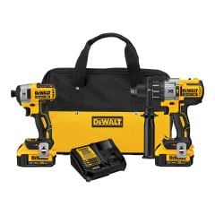 Cordless Hammer Drill and Impact Driver Kit - 20 V