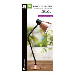 Lampe de bureau avec tête flexible Madison