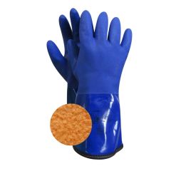 Gants triple trempage de PVC, grandeur Moyen