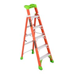 Escabeau/Échelle CrossXStep droite 2 en 1, 6'