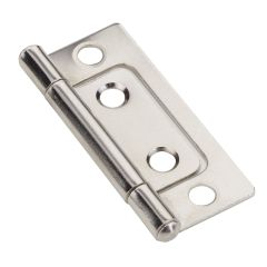 Classic Metal Bifold Hinge - Satin nickel