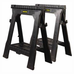 Portable folding sawhorse kit