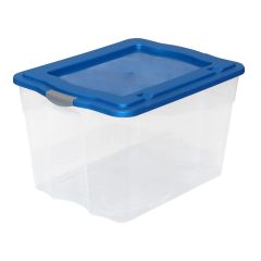 Latching Box - 80 l - Clear