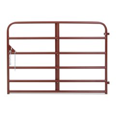 True North Light Farm Gate -20-Gauge- Red - 6'