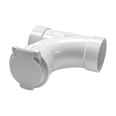 Ensemble de branchement direct pour aspirateur central, blanc, 11 x 9 x 7 cm