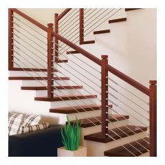 Câble en acier inoxydable pour rampe d'escalier, 1/8" x 10'