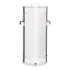 Siroptier en acier inoxydable, 5 gal/pqt, 9" x 24 1/2"