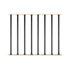 Estate Round Balusters - Black - 3/4" x 40" - 10/Pkg