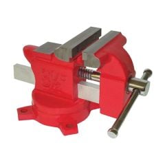 Homeowner Bench Vise - Red - 3 1/2"