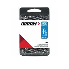 Steel Rivet - Short - 100/Pkg