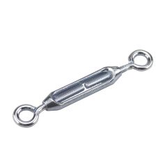 Eye to eye turnbuckle - Zinc - 5/16" x 9 3/8"